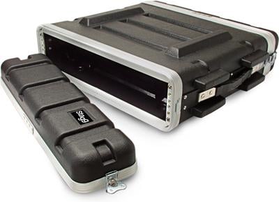 ABS case for 2-unit rack