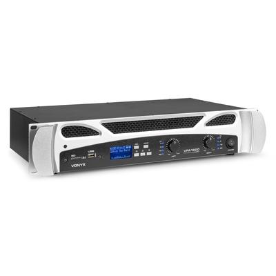 VPA1500 PA Amplifier 2X 750W Media Player With BT