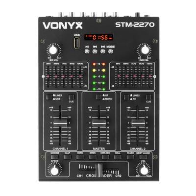 STM2270 4-Channel Mixer Sound Effects USB-MP3-BT