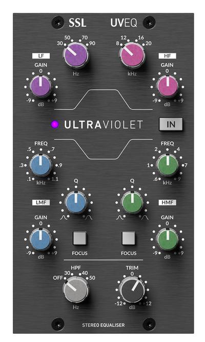 500-Series Ultraviolet Stereo EQ Module