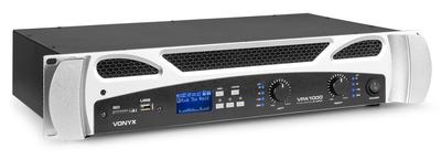 VPA1000 PA Amplifier 2X 500W Media Player With BT