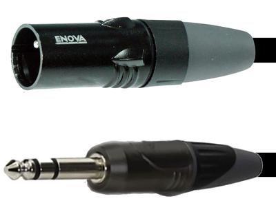 EC-A1-XLMPLM3-3 XLR Male to 1-4" Balanced Jack 3m