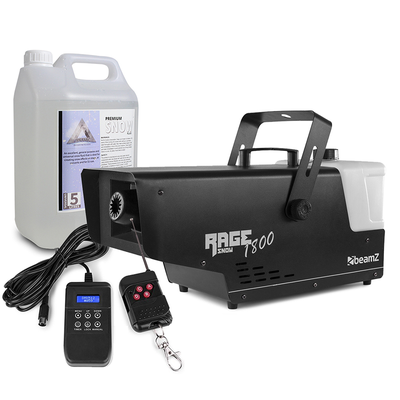 Rage 1800 Snow Machine with 5L Liquid Bundle