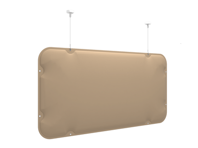 Suspended Baffle VMT 3D - 8 Units (Beige) (82a)