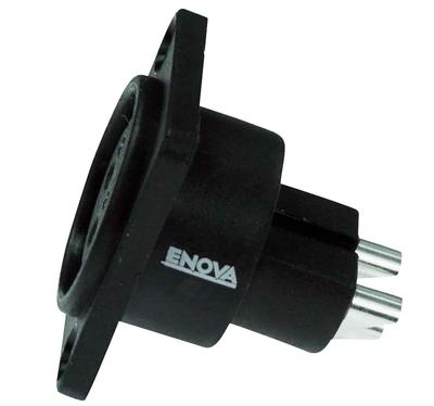 XL13FB-W XLR Chassis Connector Female 3-pin