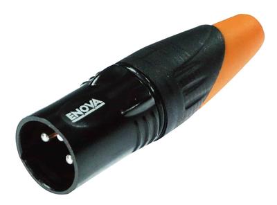 XL23MB-W XLR Male IP65 Cable Connector 3-pin