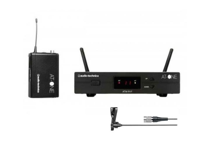 ATW-11DE3 Beltpack System with ATR35CW Omnidirectional Condenser Lavalier Microphone
