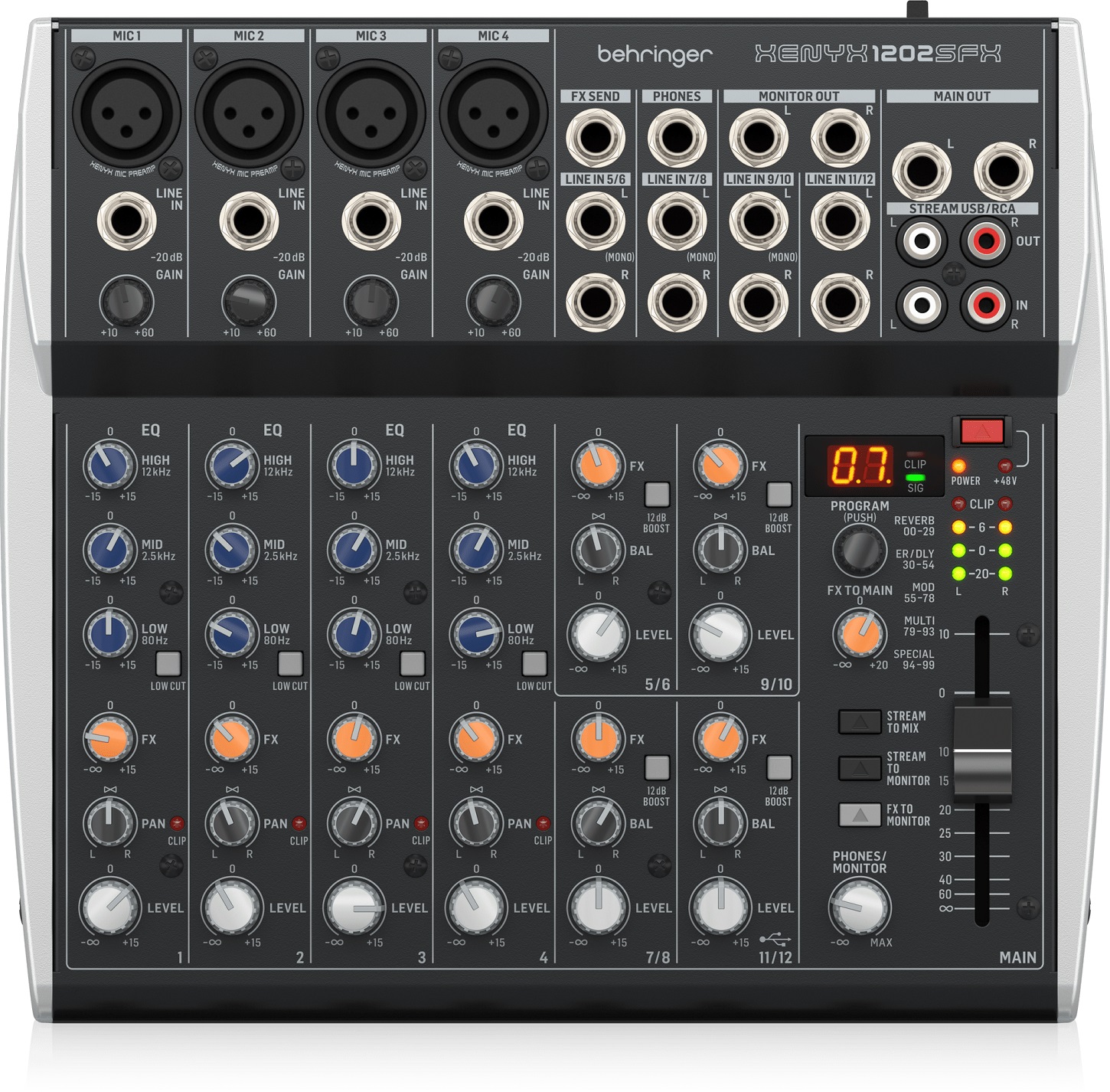 Image BE 0601 AHS XENYX 1202SFX Top XL