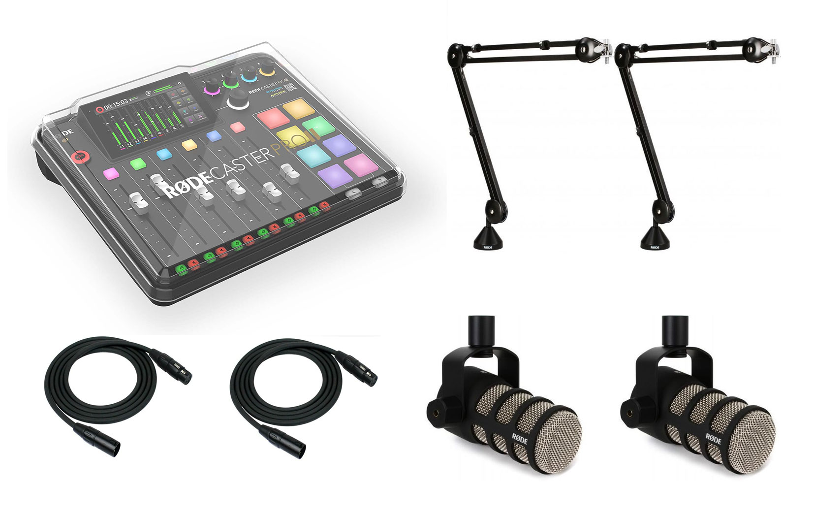 Rodecaster Podcasting Bundle 2