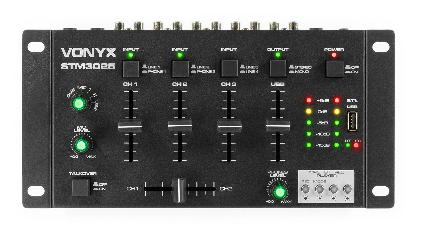 STM3025 DJ Mixer