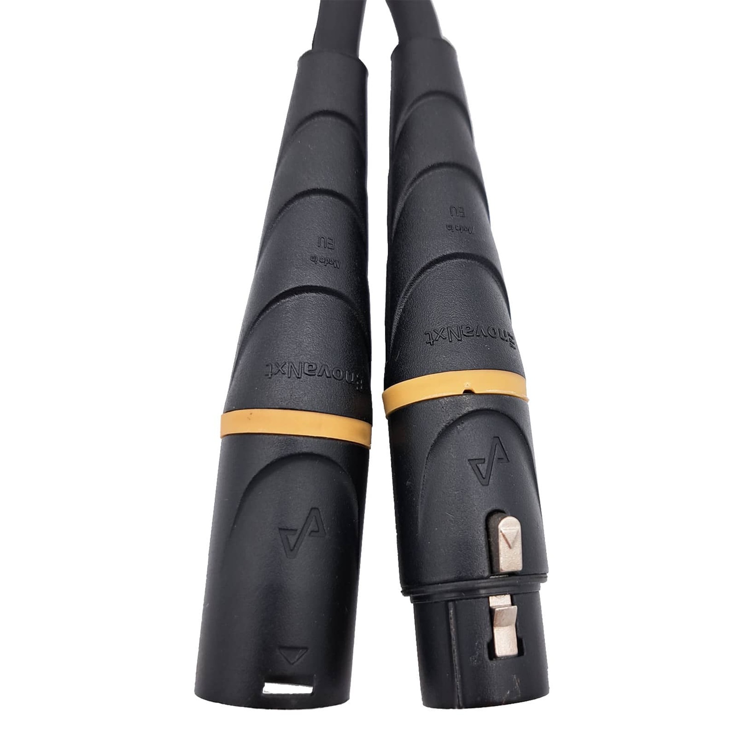 XLR Connectors 3pin EnovaNxt bending protection