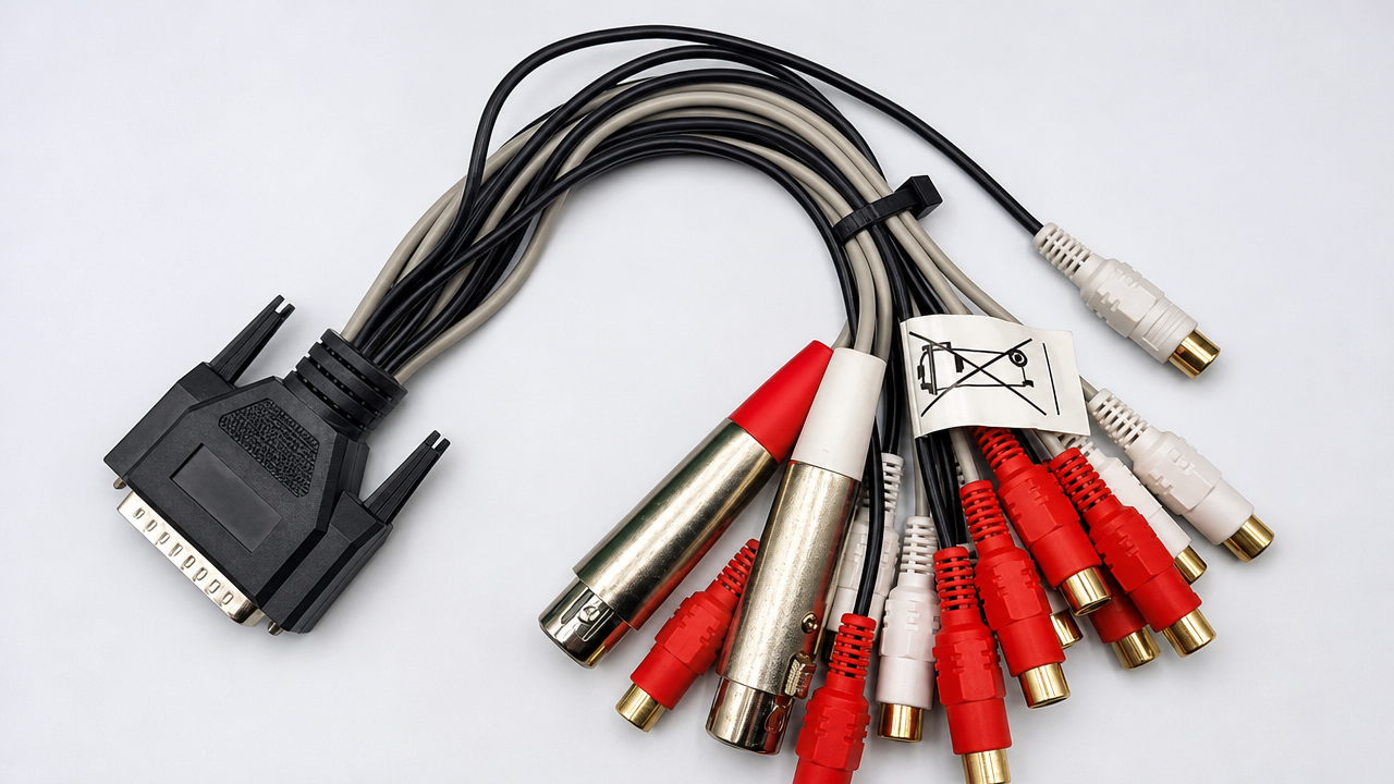 M-Audio Delta 1010LT cables only - no sound card